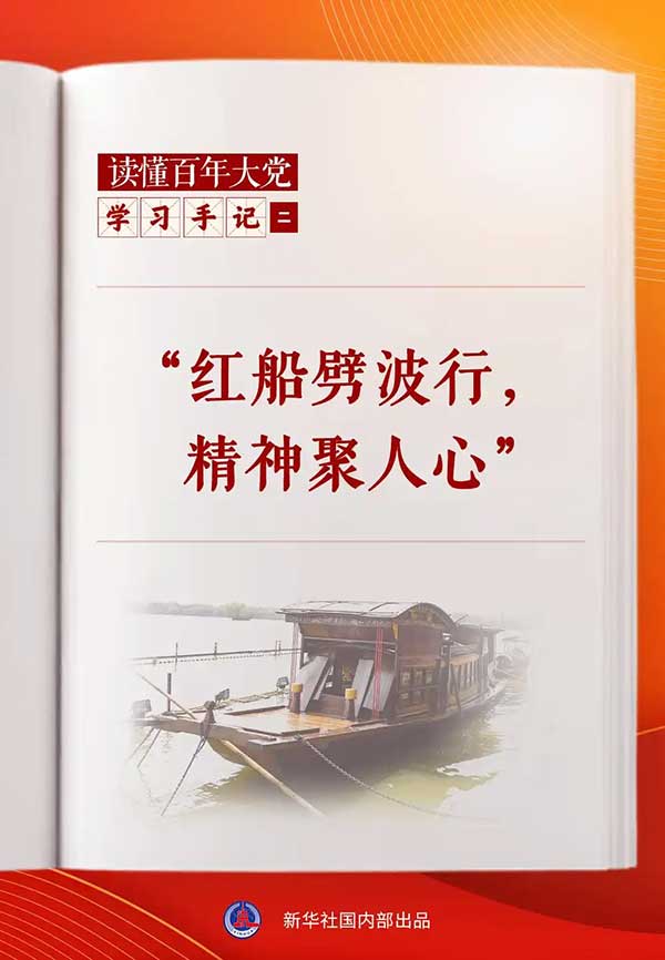 学习手记|“红船劈波行，精神聚人心”