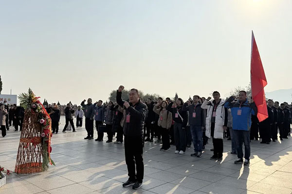 西柏坡红色教育现场教学